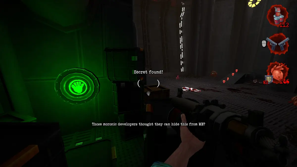 Postal Brain Damaged Ship Happens Secret #2: Hot Sauce location