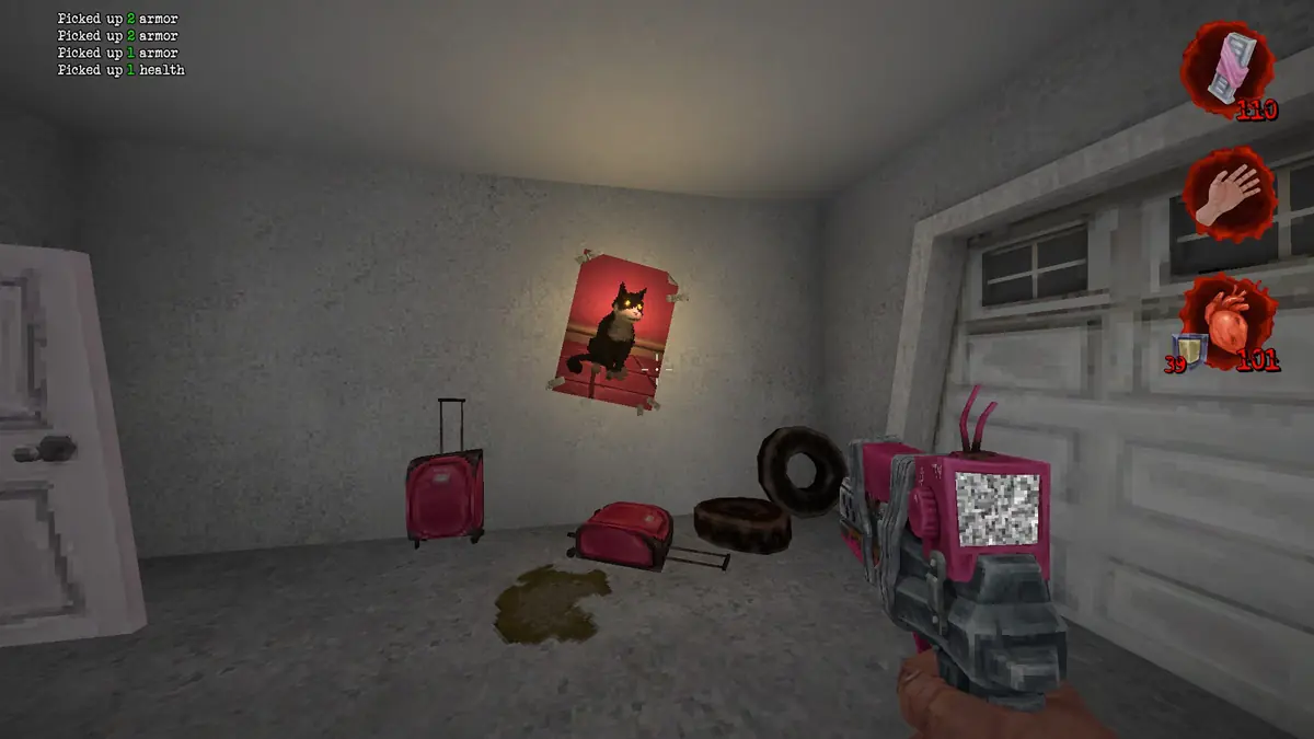 Postal Brain Damaged Straight Outta Suburbia Poster #4: Cat location