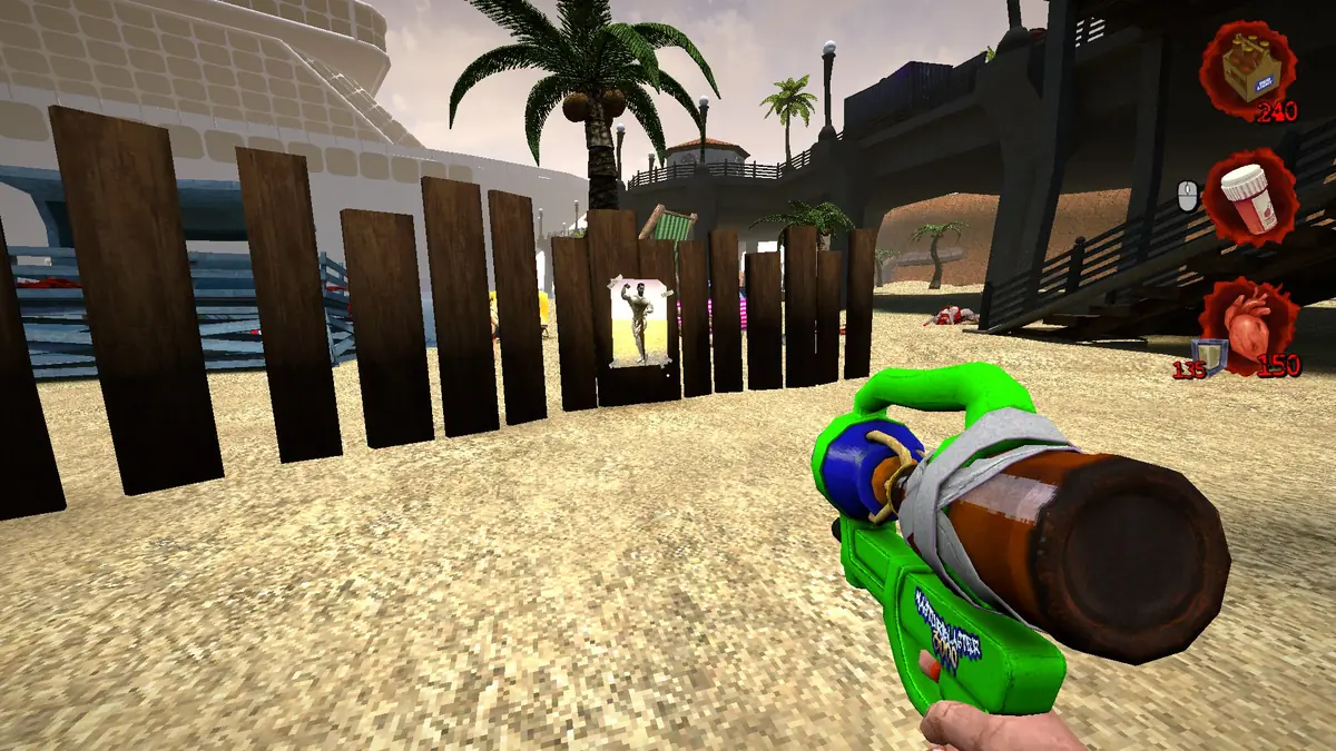 Postal Brain Damaged Sun of the Beach Poster #2: Tera Chad location