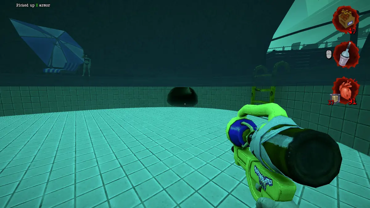 Postal Brain Damaged Sun of the Beach Secret #1: Portable Armor location 1