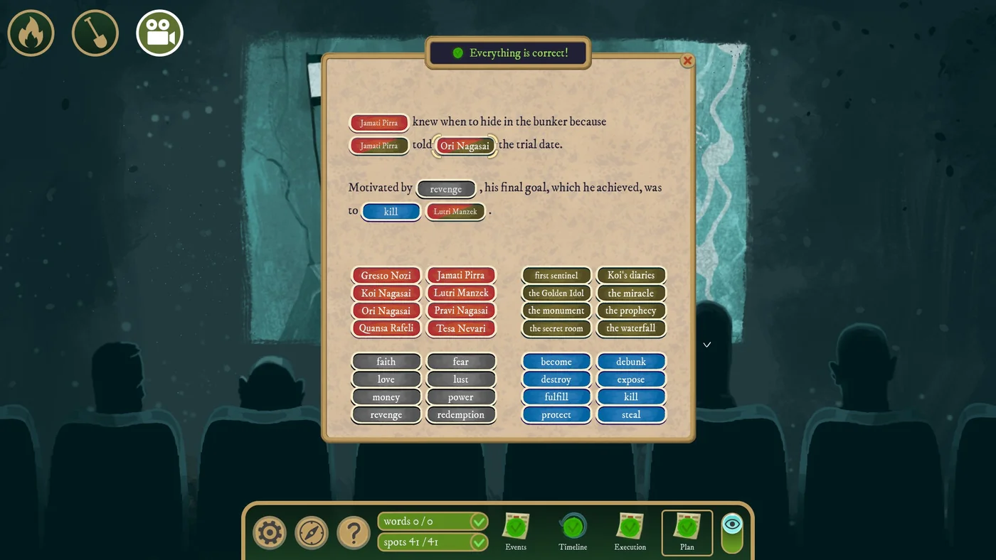 Rise of the Golden Idol Blaze of Glory plan scroll solution