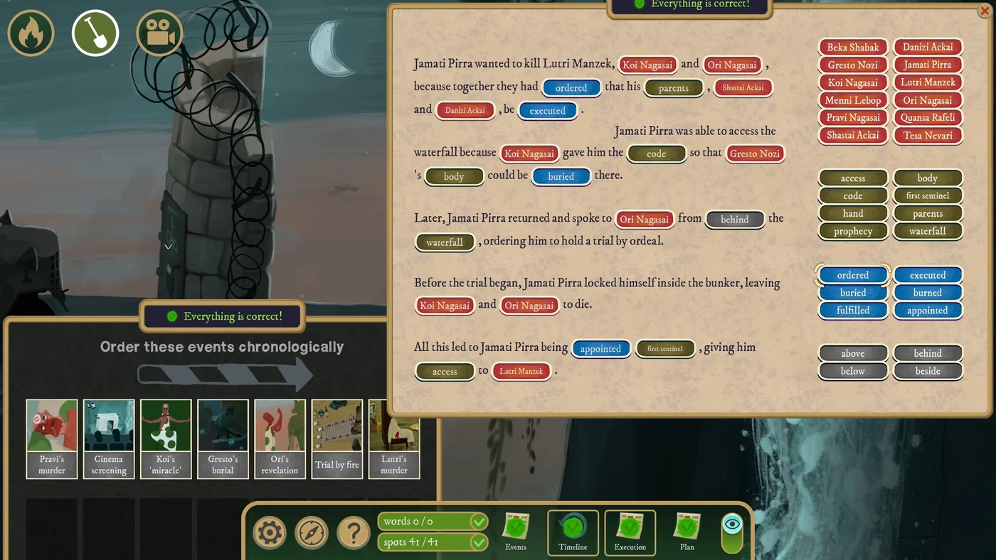 Rise of the Golden Idol Blaze of Glory timeline and execution scrolls solution