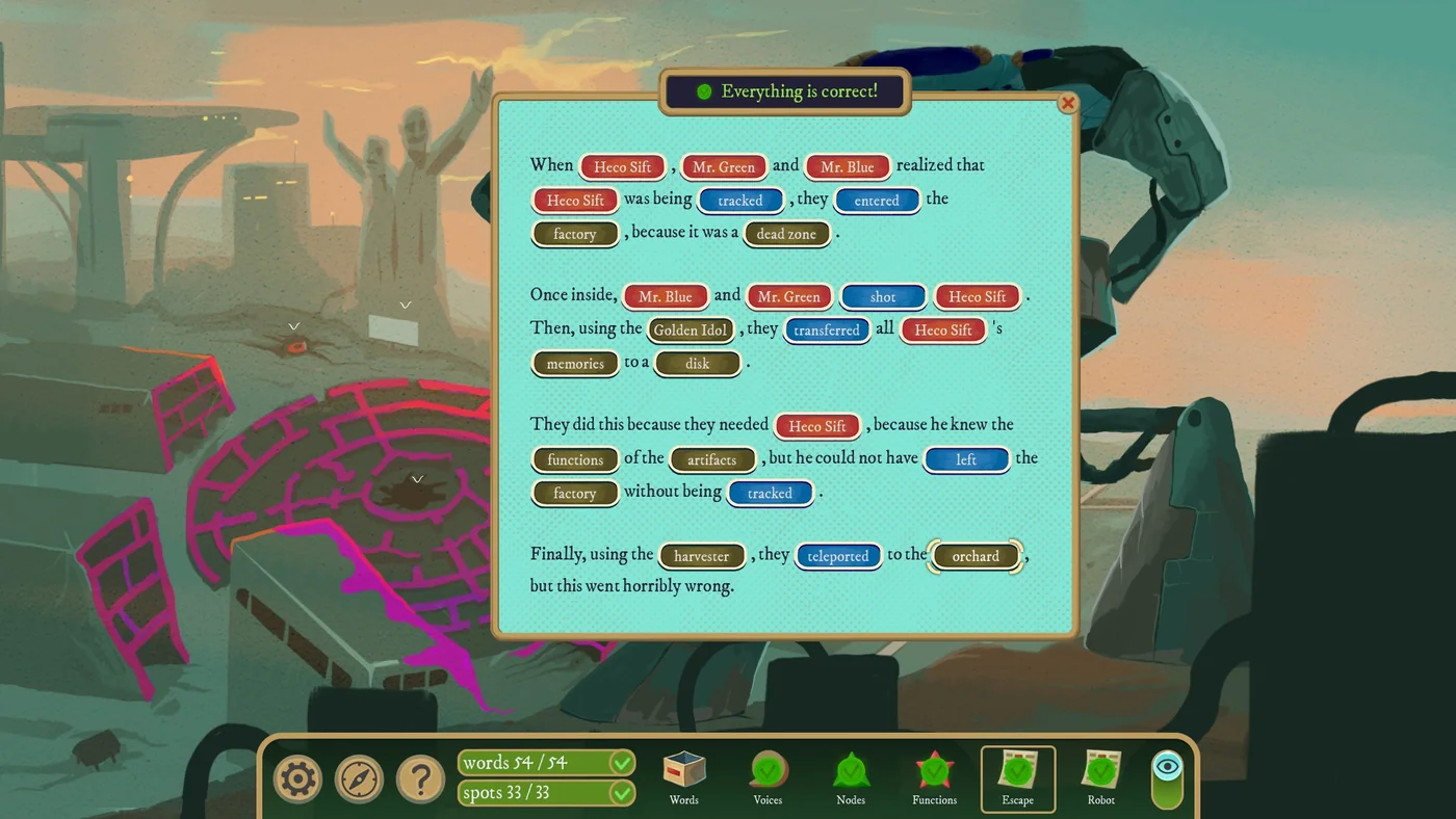 Rise of the Golden Idol Consequences escape scroll solution