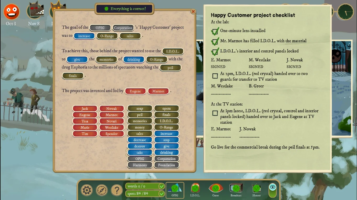 Rise of the Golden Idol Final Clash Scroll 1 OPIG solution