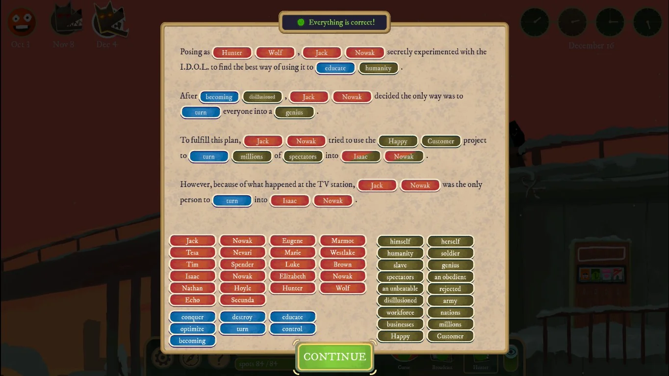 Rise of the Golden Idol Final Clash Scroll 5 Hunter solution