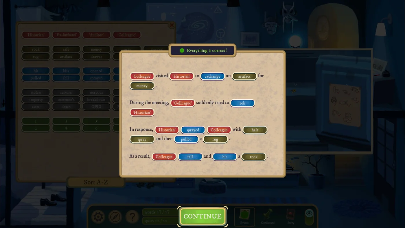 Rise of the Golden Idol Garden Retreat events scroll solution
