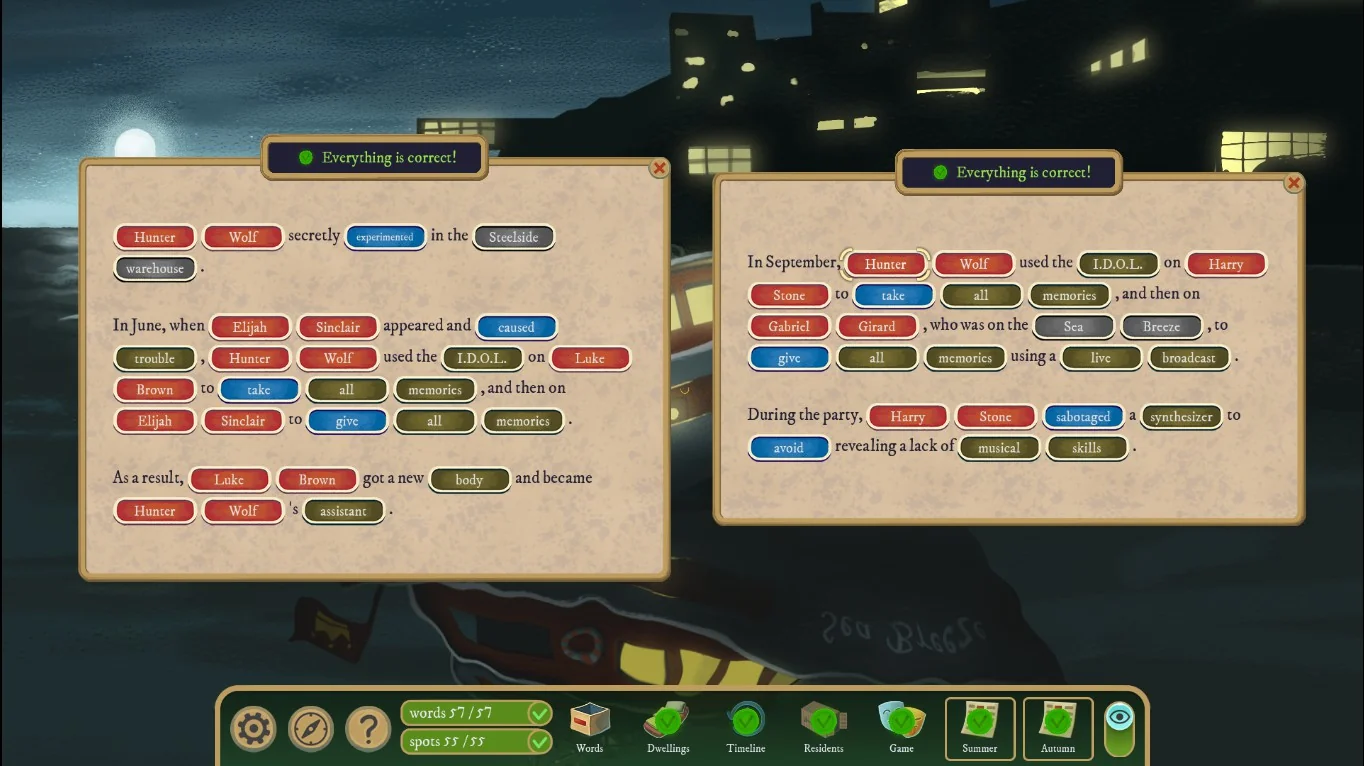 Rise of the Golden Idol Steelside Warehouse summer and autumn scrolls solution