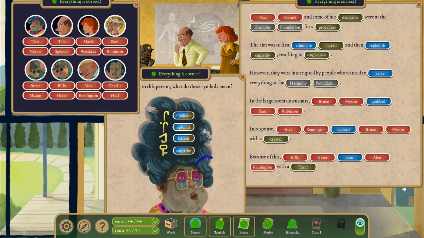 Rise of the Golden Idol The Procedure events scroll solution