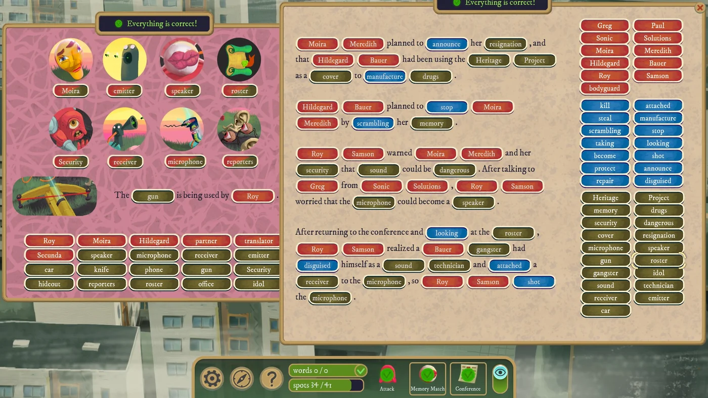 Rise of the Golden Idol Unravelling memory match and conference scrolls solution