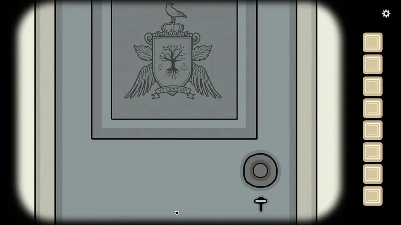 Front door with the Key in the lock