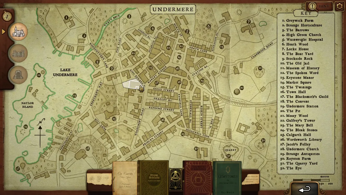 Strange Antiquities Day 11 Clue Card building on King Edward Street on the Undermere map