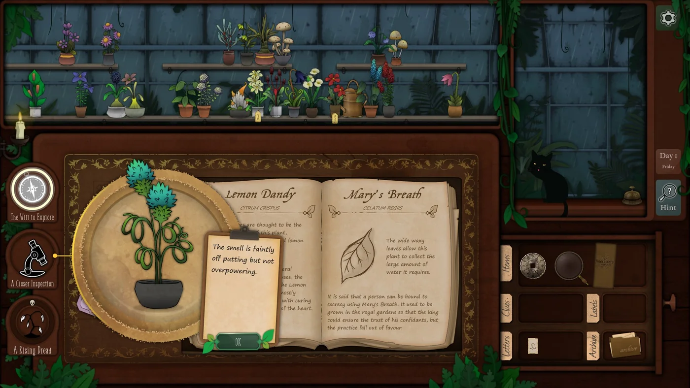 Strange Horticulture Day 1 Lemon Dandy plant identification