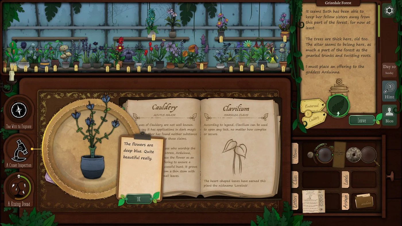 Strange Horticulture Day 10 Cauldery plant identification