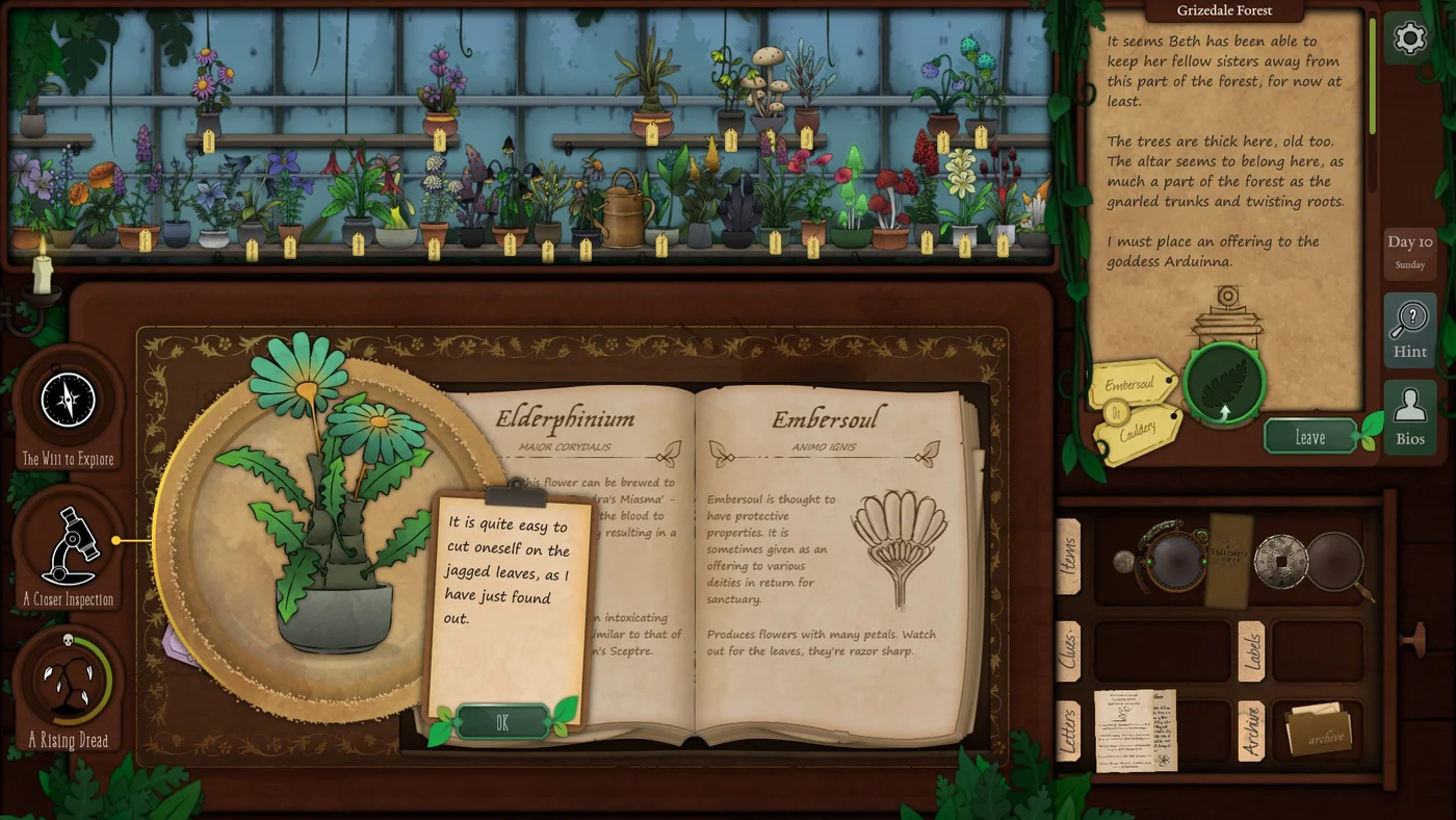Strange Horticulture Day 10 Embersoul plant identification