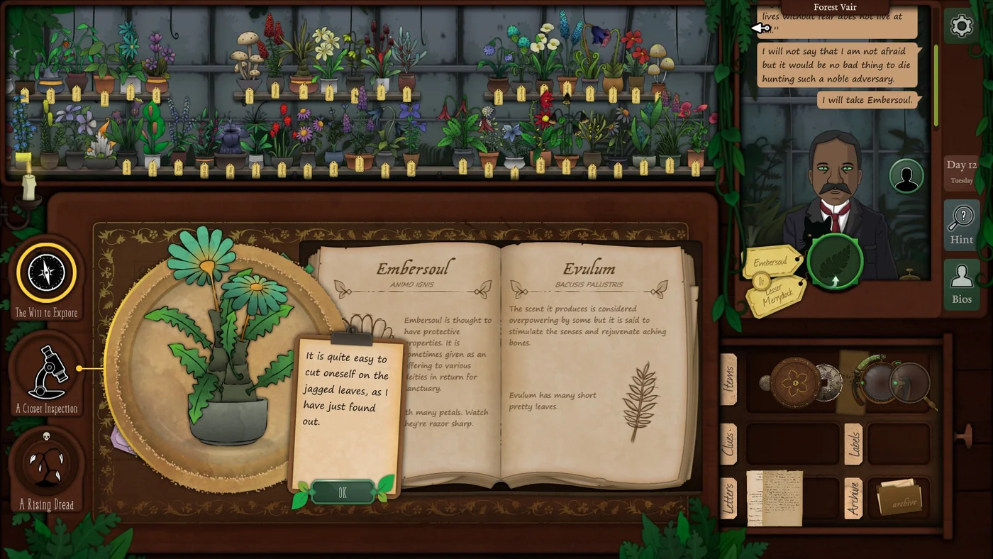 Strange Horticulture Day 12 Embersoul plant identification