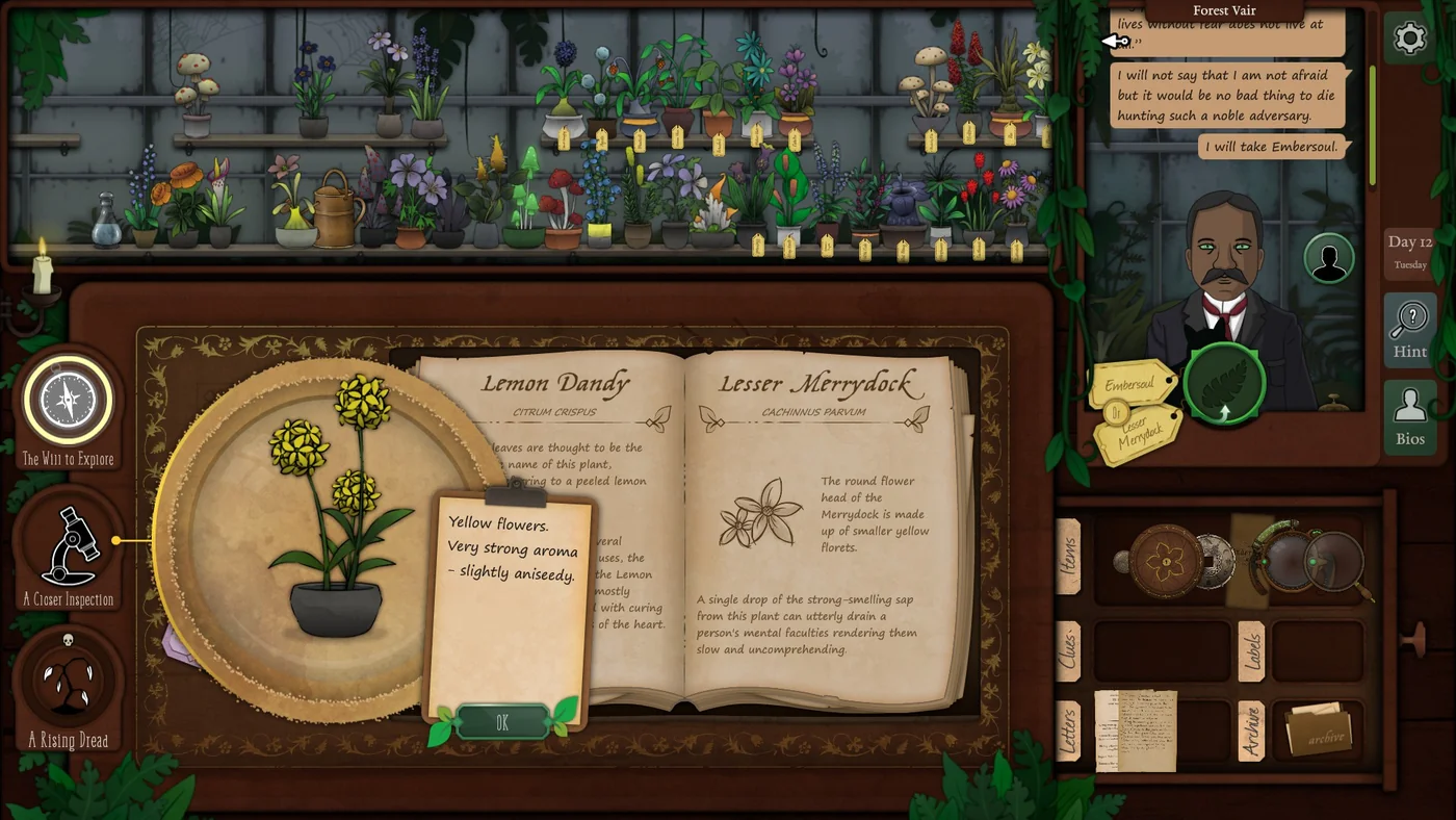Strange Horticulture Day 12 Lesser Merrydock plant identification