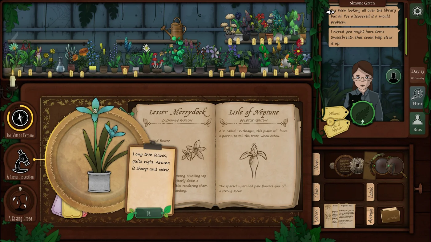 Strange Horticulture Day 13 Lisle of Neptune plant identification