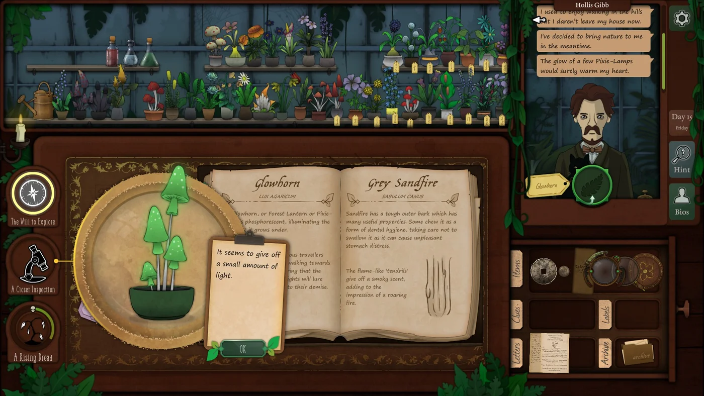 Strange Horticulture Day 15 Glowhorn plant identification