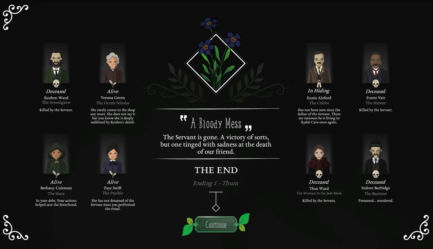 Strange Horticulture Ending I Thum screen