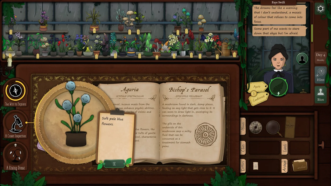 Strange Horticulture Day 4 Aguria plant identification