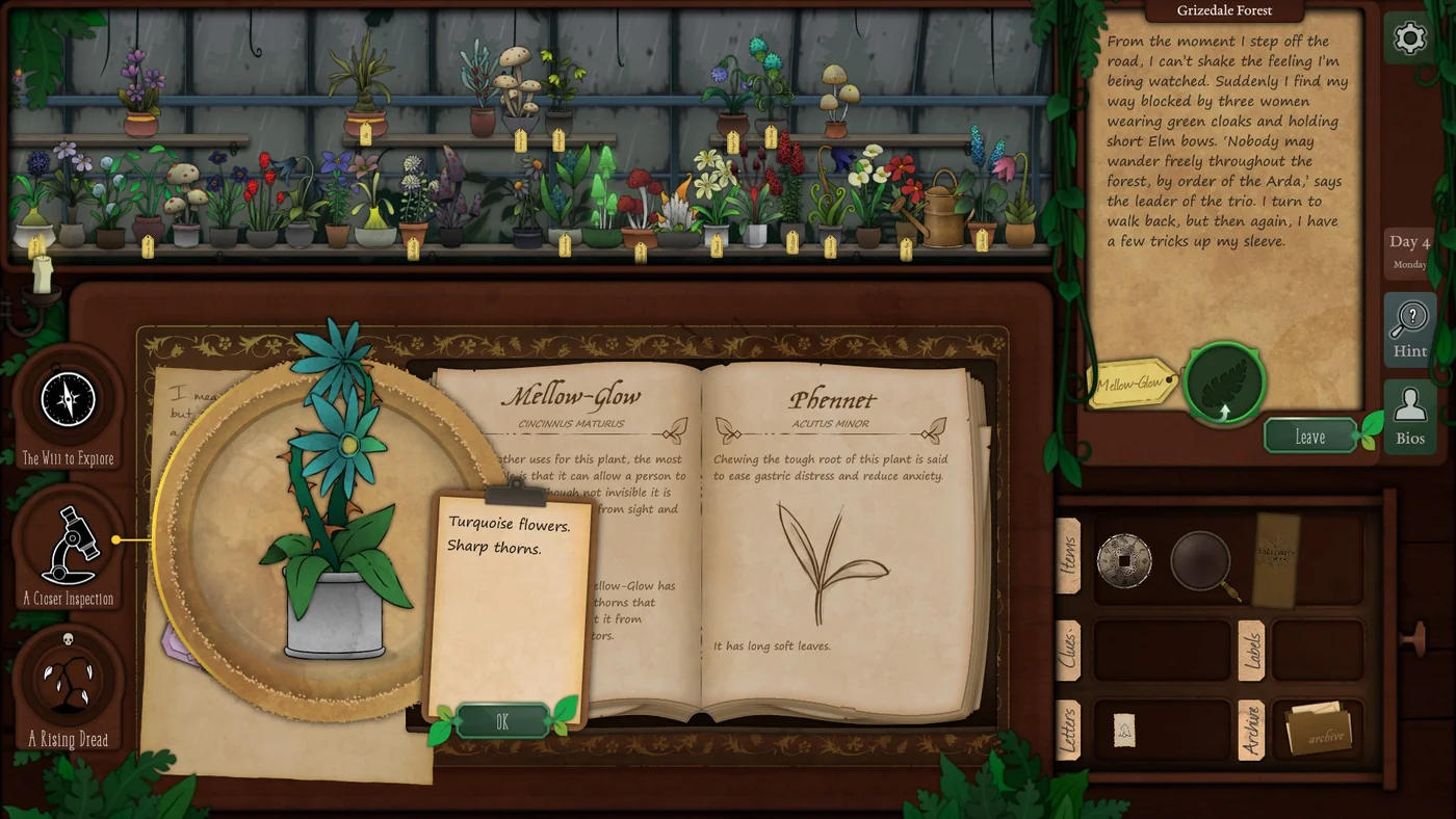Strange Horticulture Day 4 Mellow-Glow plant identification