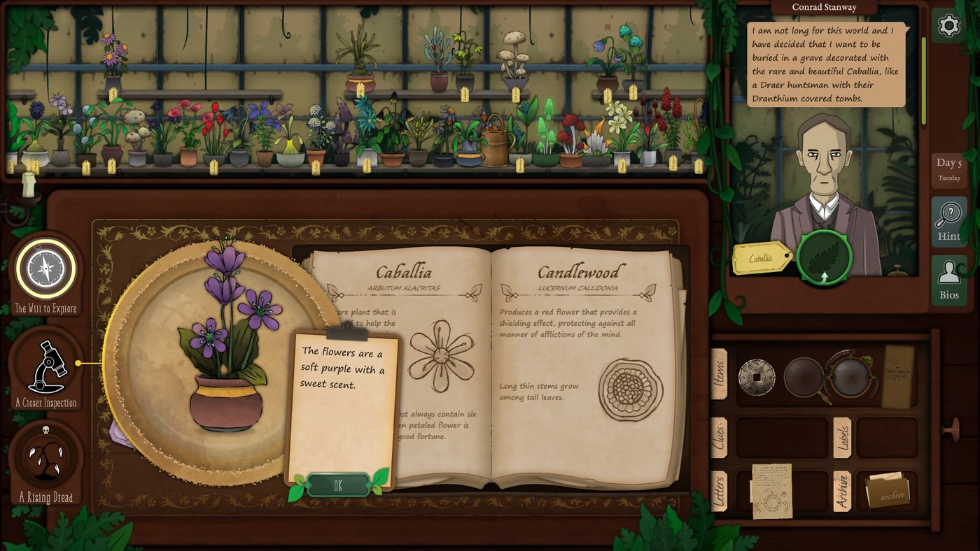 Strange Horticulture Day 5 Caballia plant identification