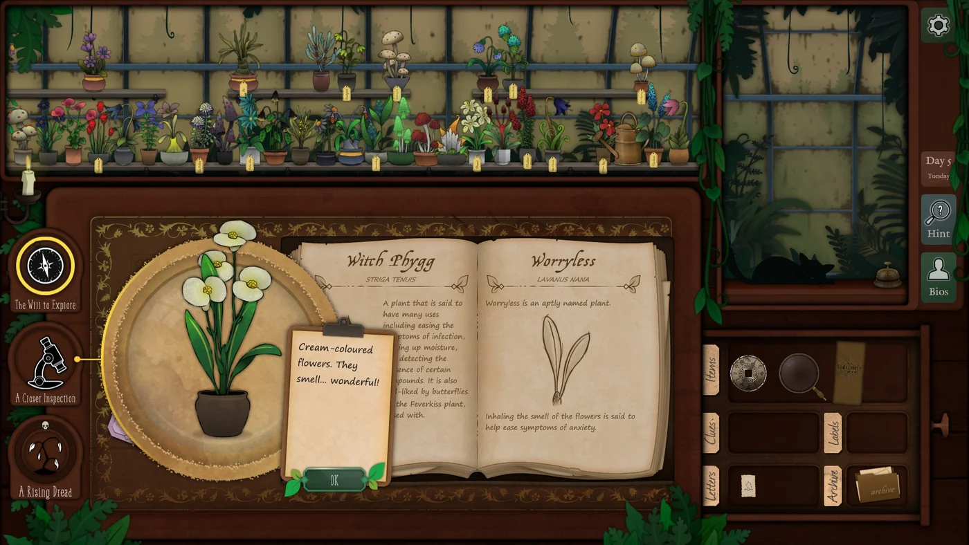 Strange Horticulture Day 5 Worryless plant identification