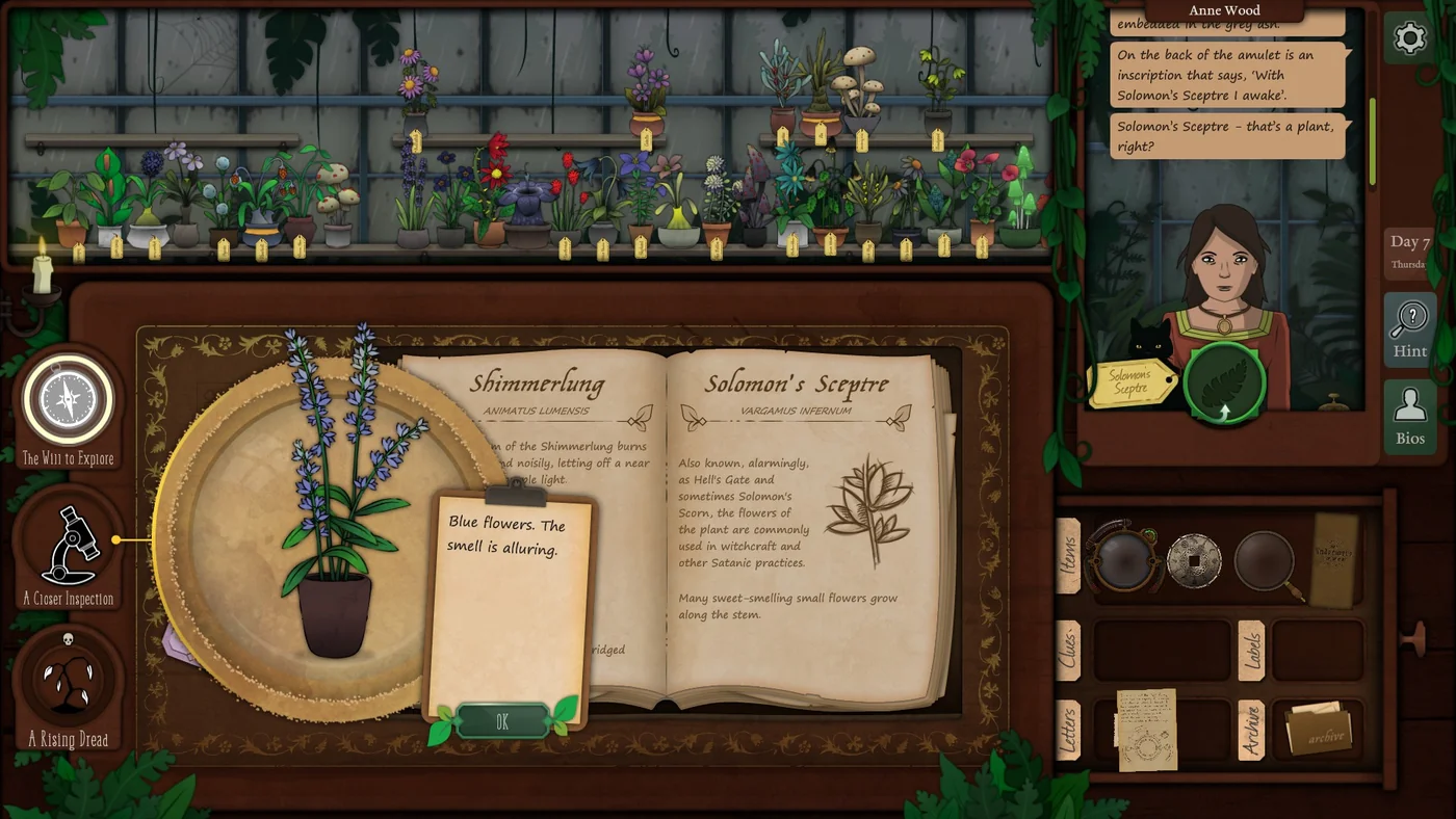Strange Horticulture Day 7 Solomon's Sceptre plant identification