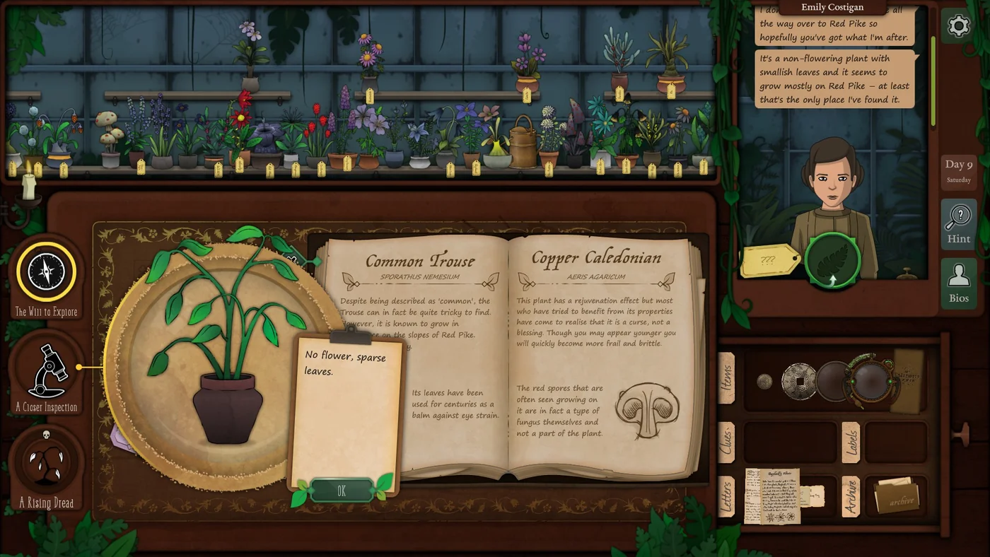 Strange Horticulture Day 9 Common Trouse plant identification for Emily Constigan