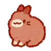 Peaches bunny icon
