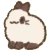 Panda bunny icon