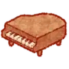 Piano keepsake icon