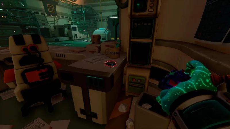 Puzzle piece on the table near the entrance